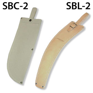 Jameson SBC-2 Canvas Saw Blade Cover and SBL-2 Leather Scabbard