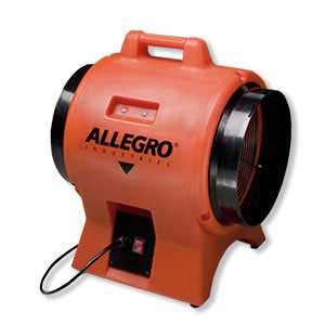 12-inch Industrial Plastic DC Axial Blower