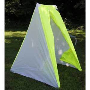 Pop-Up Ped Pal Work Tent Side View
