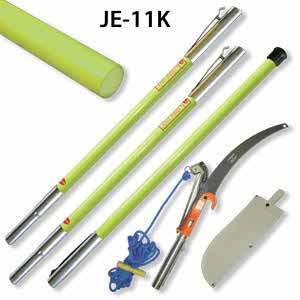 Details about   Jameson Pole Saw Pruner Kit LS-6PKG-6 LS-Series Landscaper 3-Poles Each 6ft Long 
