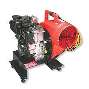 8-inch Gas-Powered Centrifugal Blower