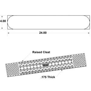 24-inch Rumble Strips Illustration