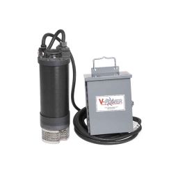 V-Power Water Pump, 1HP, 115V, 1 Phase, 2" NPT Disc.