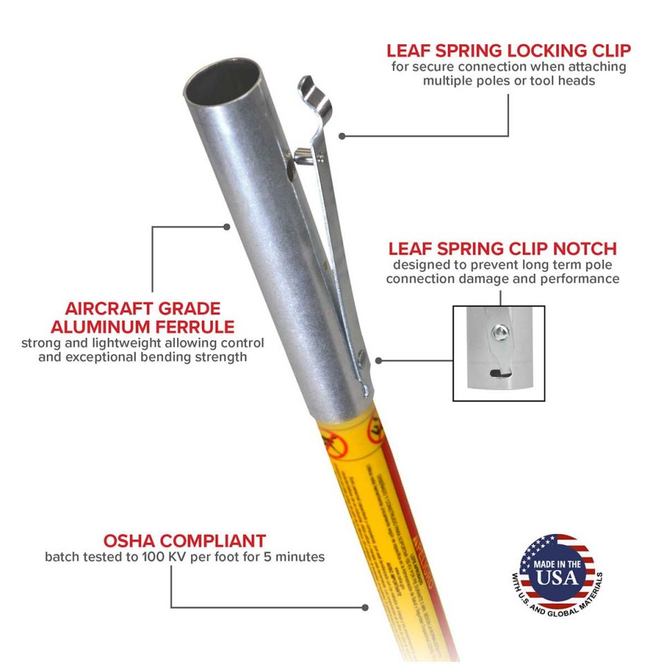 Fiberglass Extension Rods Telescoping Extension Poles Lee Valley