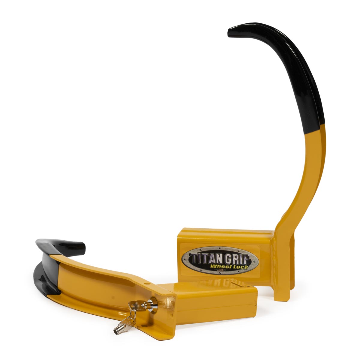 Titan Grip Vehicle Wheel Lock - Standard Key Locking Mechanism