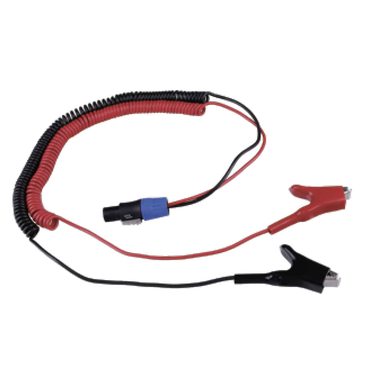 Coiled Direct Connection Lead (3 pin silver plug, XLR)