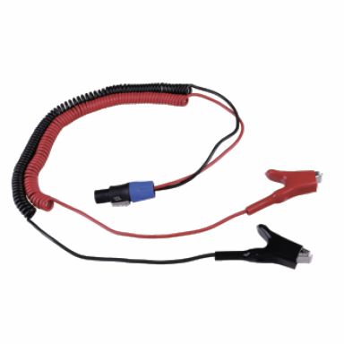 Coiled Direct Connection Lead (3 pin silver plug, XLR)