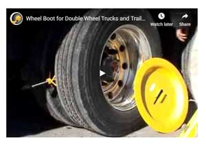 Double Wheel Clamp Immobilizer Installation Video