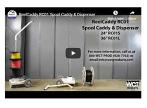 ReelCaddy RC01 Spool Caddy and Dispenser Demonstration Video Video