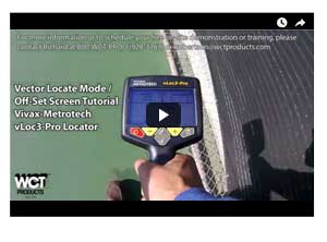 Vivax-Metrotech vLoc3-Pro Locator Vector Locate / Off-Set View Tutorial Video